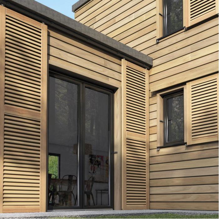 Volets en bois